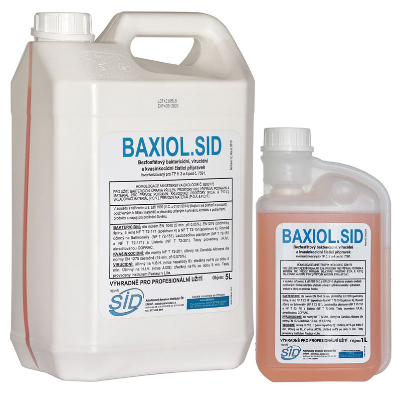 DEZINFEKCIA RIADU BAXIOL.SID - 5L DEZINFEKCIA RIADU BAXIOL.SID - 5L