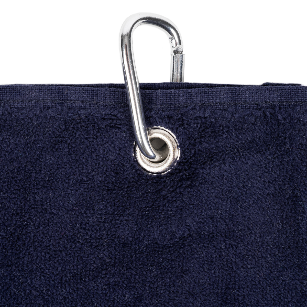 Golfový uterák s karabinou navy blue Golfový uterák s karabinou navy blue