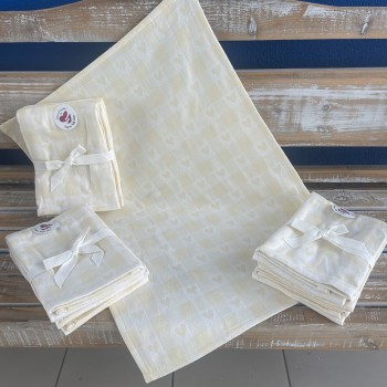 Tkaná bavlnená super soft béžová, 50 x 70 cm, (1 bal/ 3 ks) Tkaná bavlnená super soft béžová, 50 x 70 cm, (1 bal/ 3 ks)