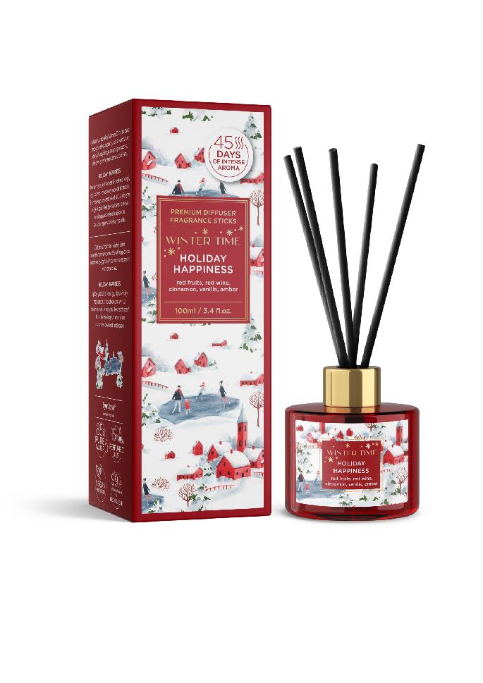 Vonný difúzer Holiday Happiness 100 ml Vonný difúzer Holiday Happiness 100 ml